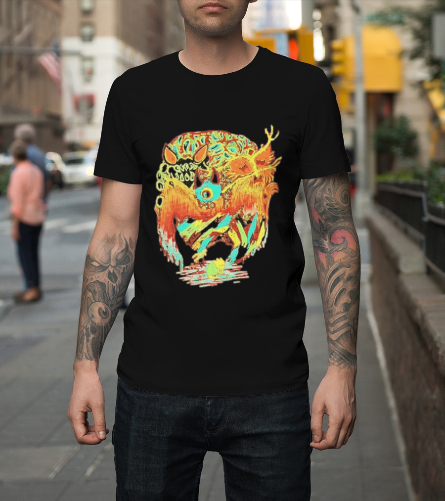 Amalgamate 10th Anniversary Undertale Whimsical Fantasy Creature Fusion T-Shirt