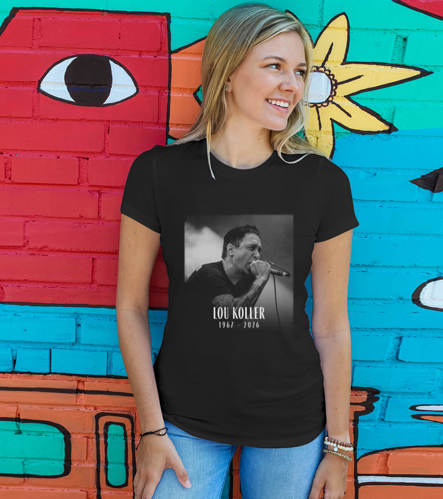 Lou Koller 1967 2026 Vocal Microphone Performance T-Shirt
