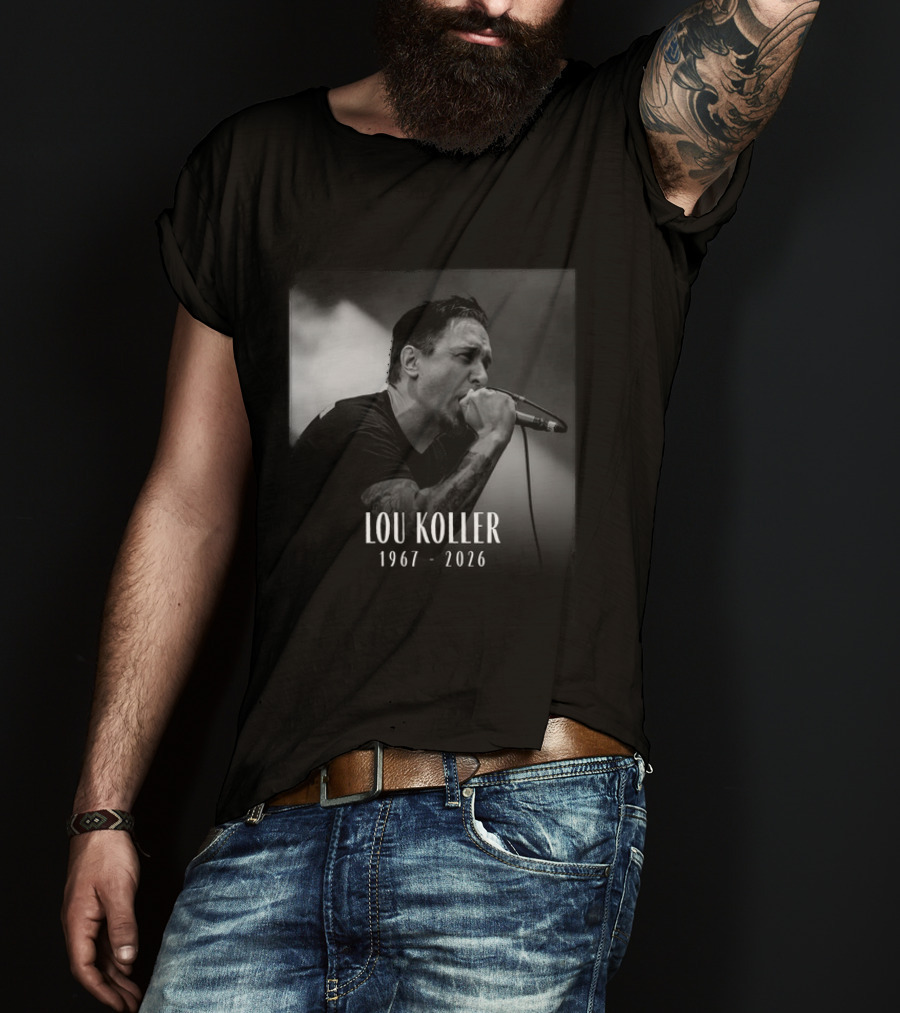 Lou Koller 1967 2026 Vocal Microphone Performance T-Shirt