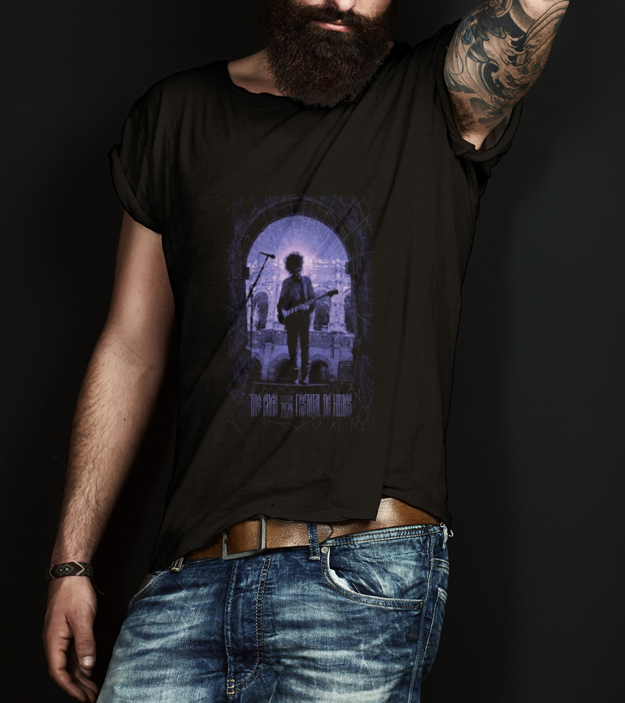 The Cure 2026 Festival De Nimes July 24 26 France Concert T-Shirt