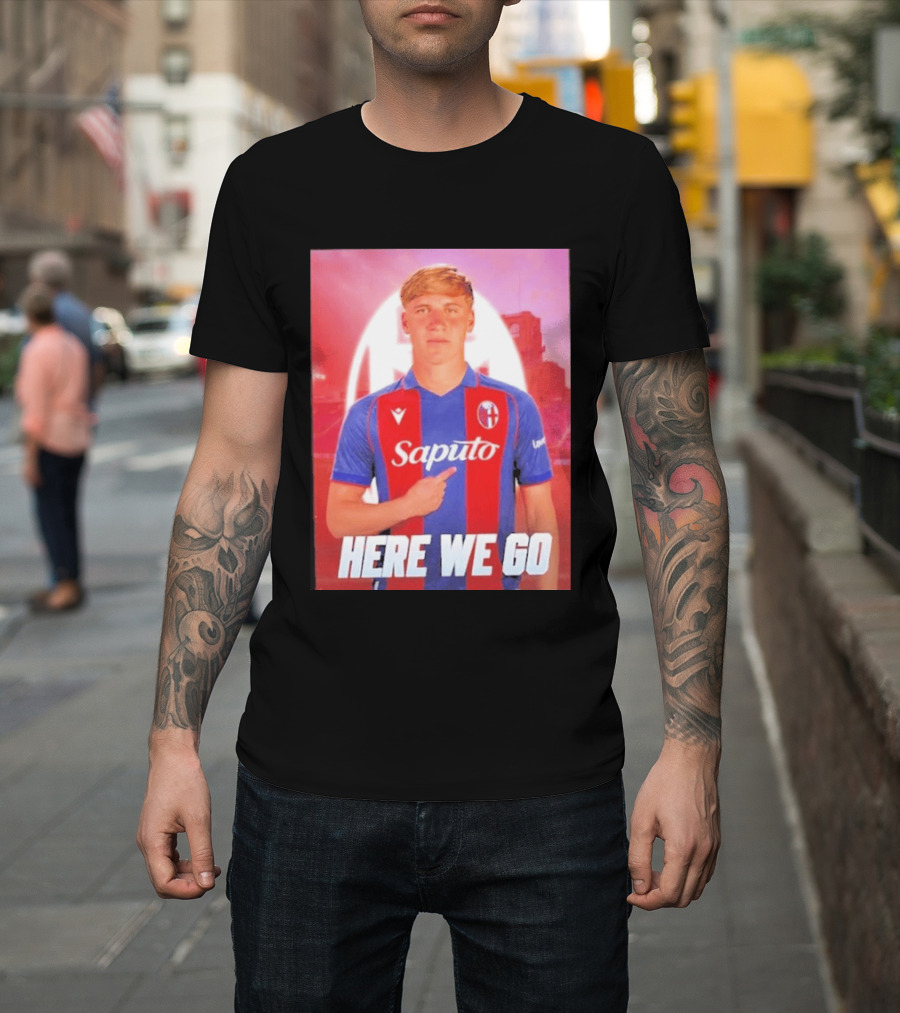 Mikel Amondarain Saputo Bologna FC Here We Go T-Shirt