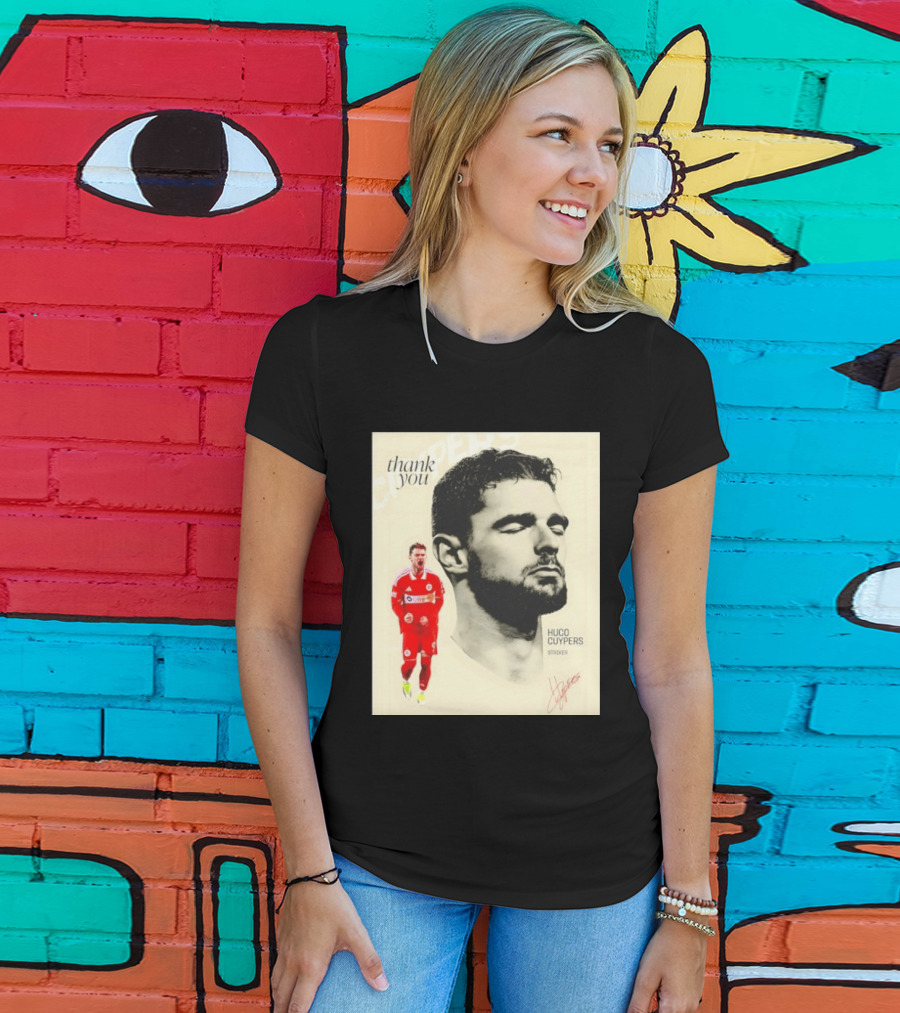 Hugo Cuypers Striker Thank You Chicago Fire FC T-Shirt