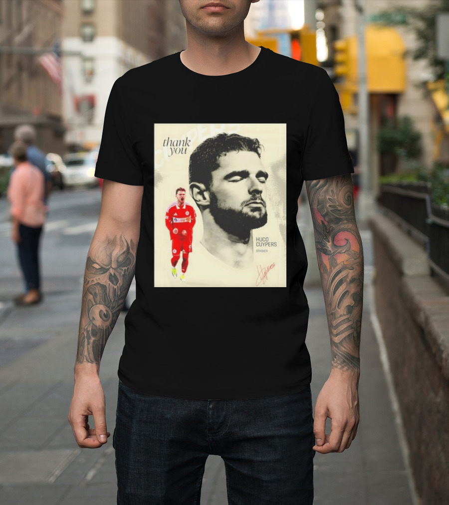 Hugo Cuypers Striker Thank You Chicago Fire FC T-Shirt