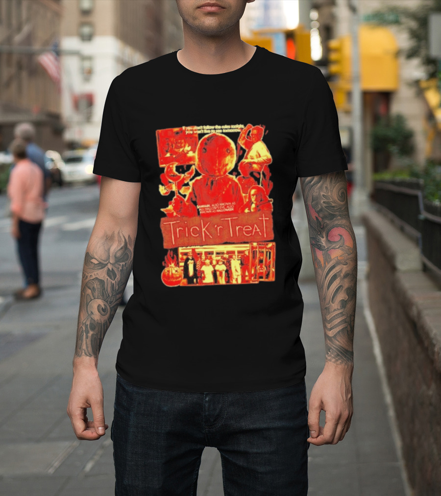 Trick 'r Treat Samhain Halloween Iconic Horror T-Shirt