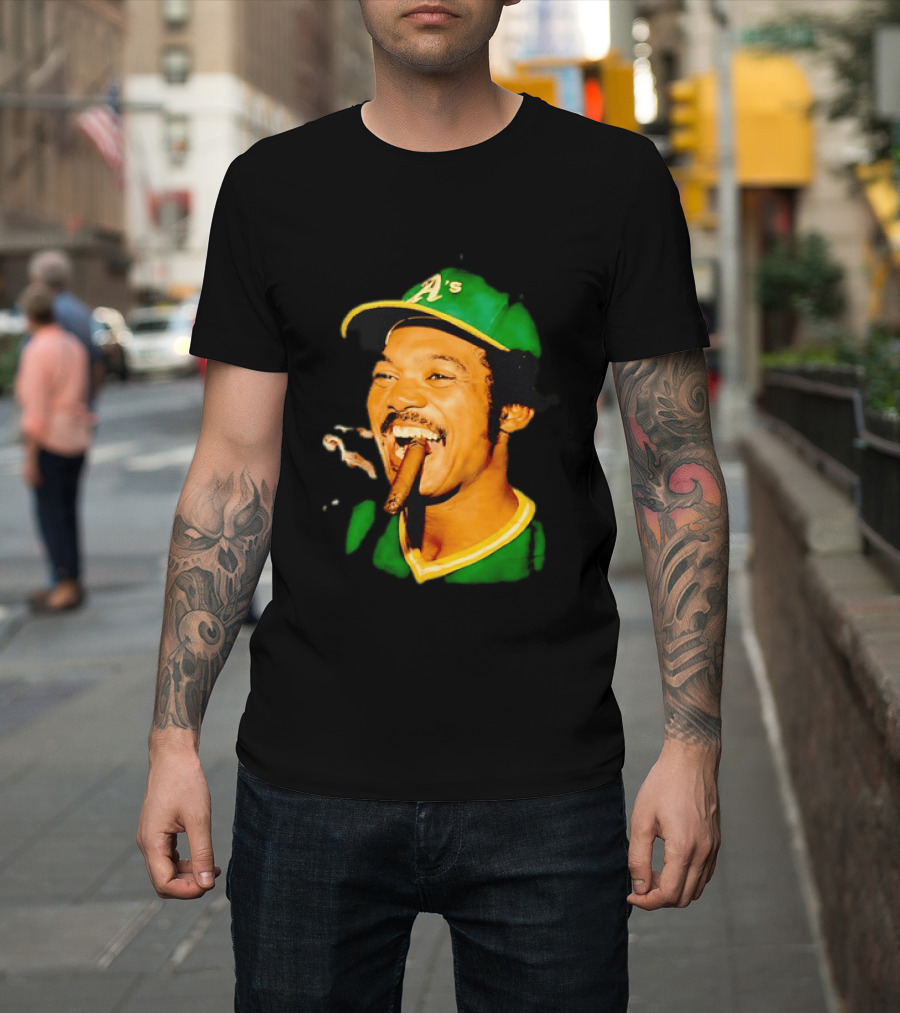Reggie Jackson Mr October Oakland Athletics Vintage 70s Baseball Legend T-Shirt