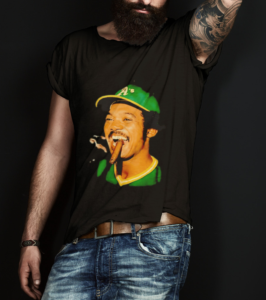 Reggie Jackson Mr October Oakland Athletics Vintage 70s Baseball Legend T-Shirt