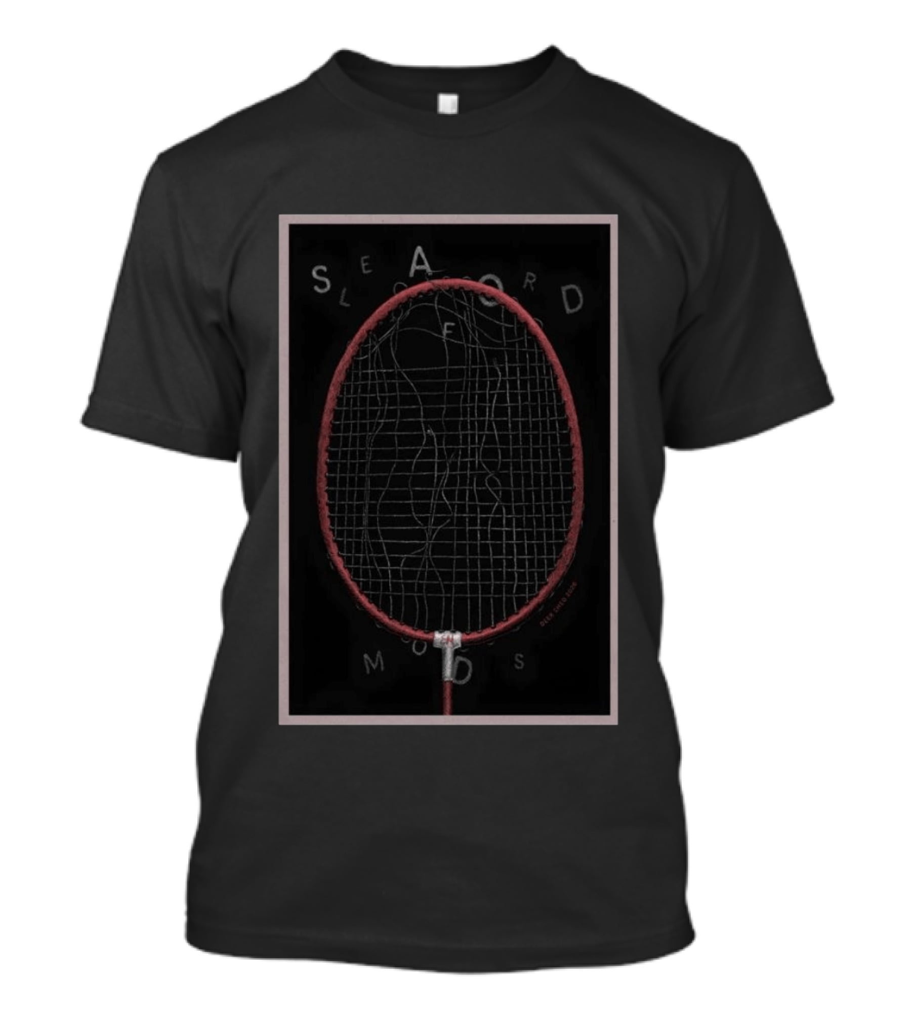 Sleaford Mods Deer Shed 2026 Topcliffe North Yorkshire Tennis Racket T-Shirt