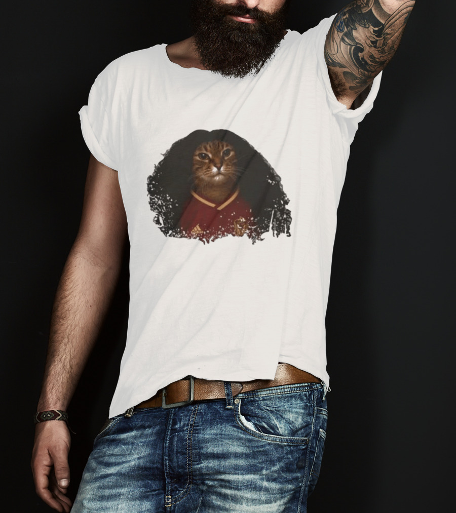 Caturella 24 Cat With Hair In Spain Soccer Jersey T-Shirt