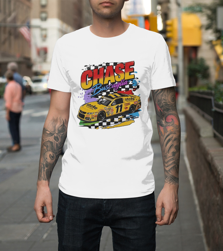 Chase Buscaglia Stave Racing Car 11 Bootleg T-Shirt