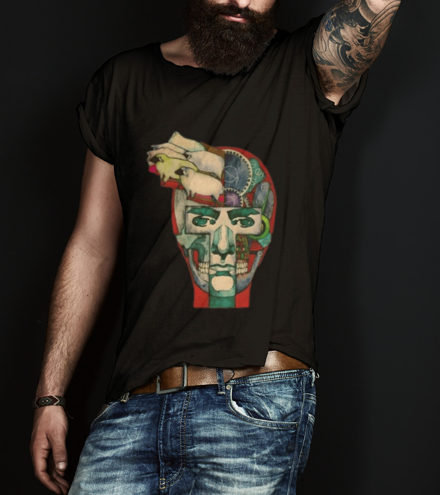 Andafterthat Store The Blade Runner Source Vtg Black Sheep Head Gears T-Shirt