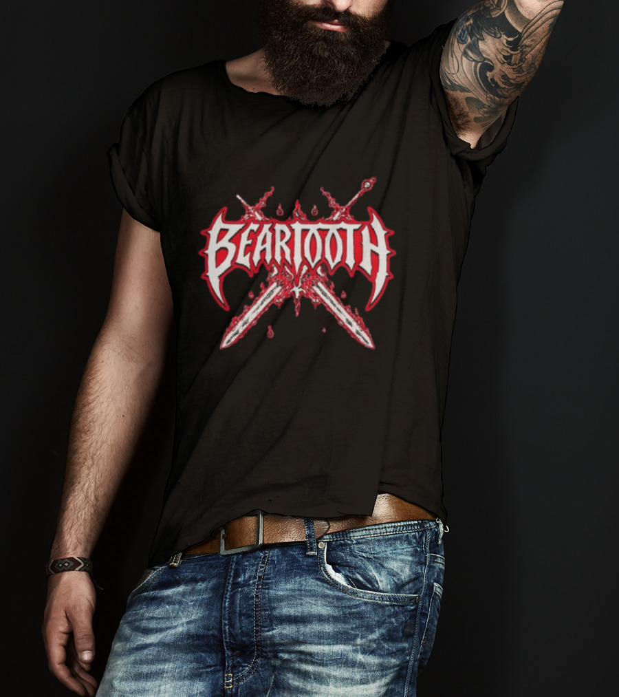 Beartooth Axe Knight Band Store Merchandise T-Shirt