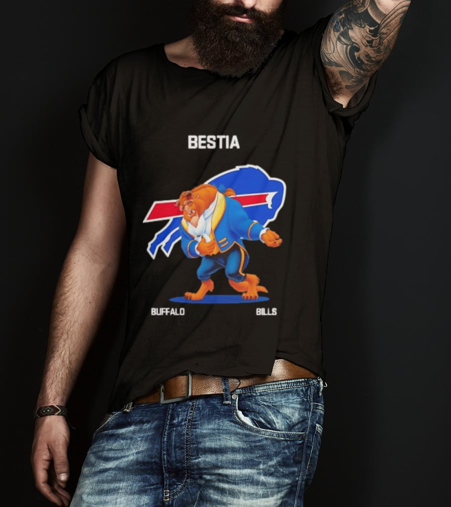 Buffalo Bills Beastia Cartoon T-Shirt