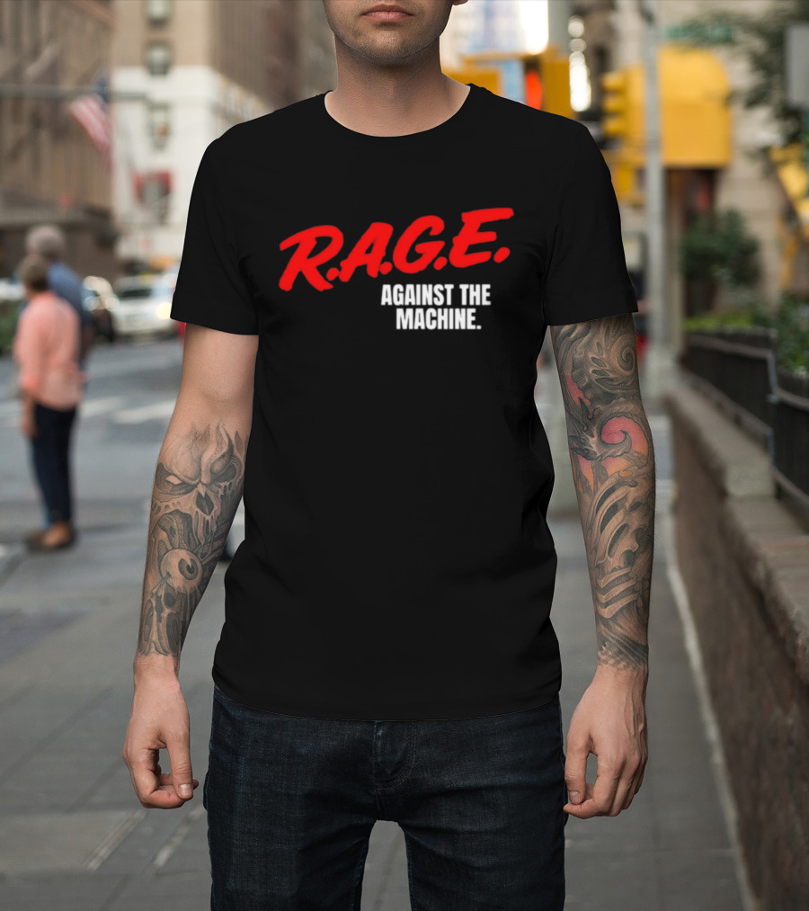 Rage Against The Machine R.A.G.E. Against The Machine Band T-Shirt