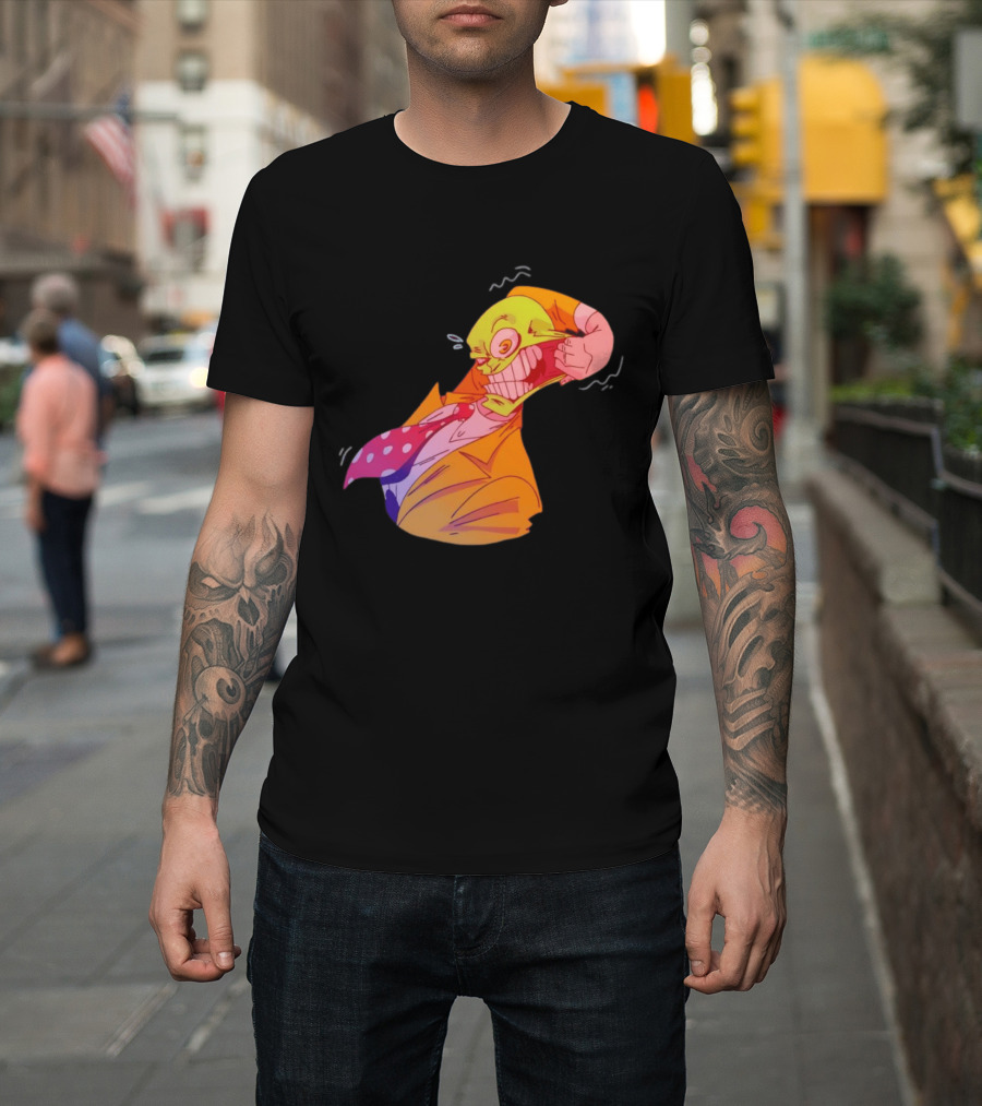 The Mask Dark Horse Comics Face Stretch Iconic Character Pose T-Shirt
