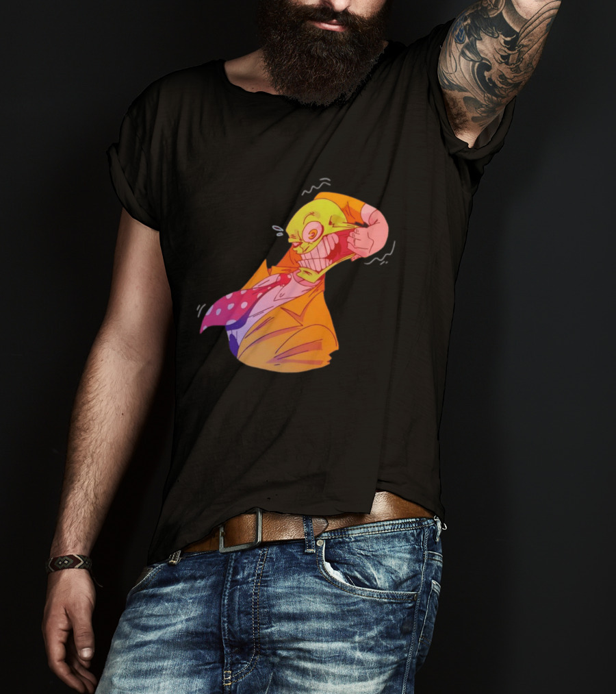 The Mask Dark Horse Comics Face Stretch Iconic Character Pose T-Shirt