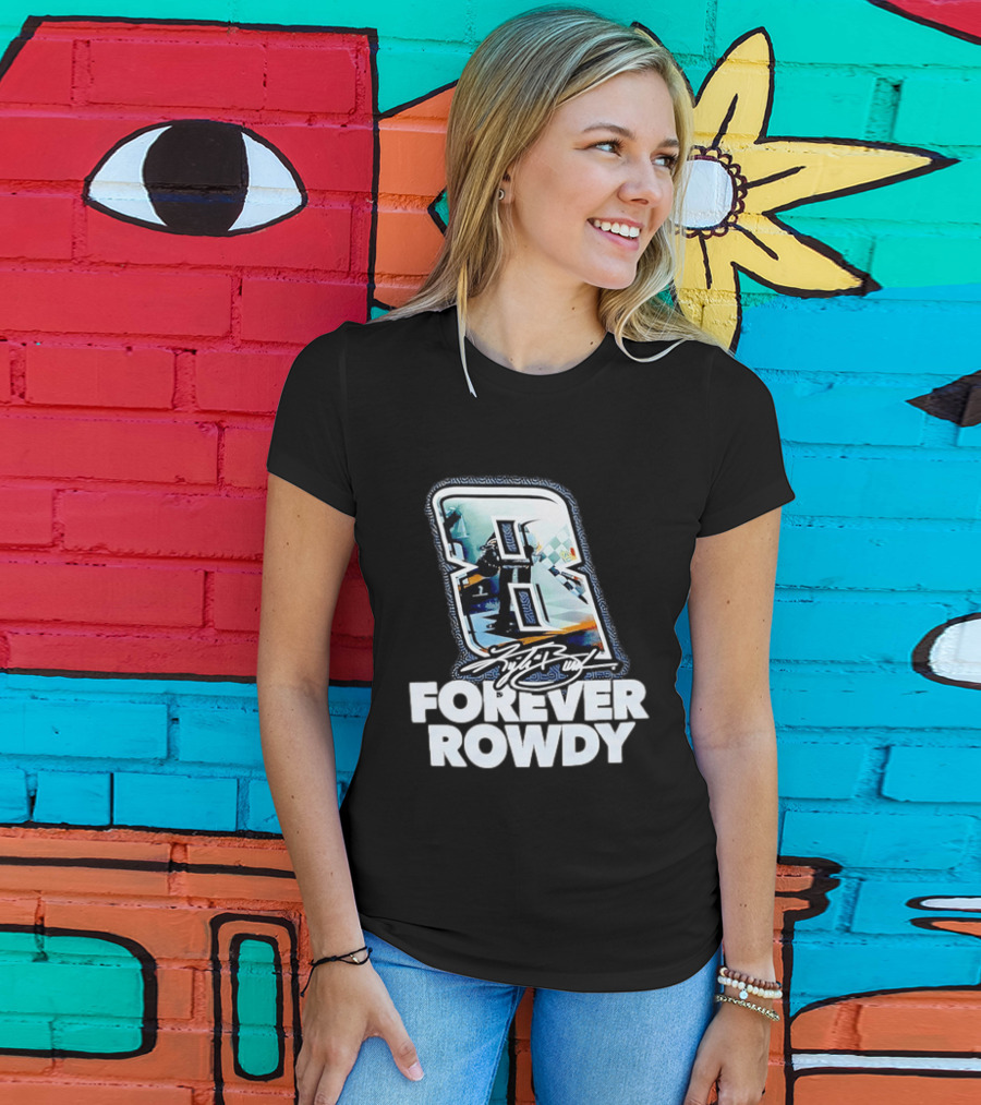 KFB 8 Forever Rowdy NASCAR Racing Plaid T-Shirt