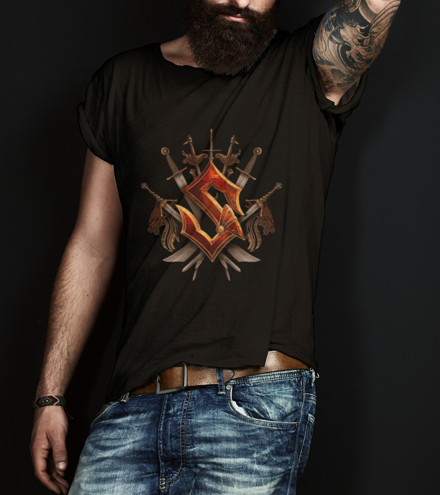 Sabaton Store Sabaton Graspop 2026 Event Iconic Swords And Crest T-Shirt