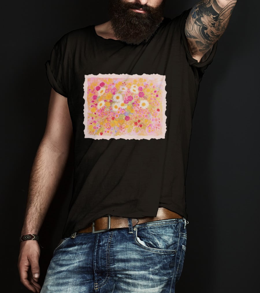 Weeds Are Flowers Too A A Milne Floral Painting With Colorful Blossoms T-Shirt