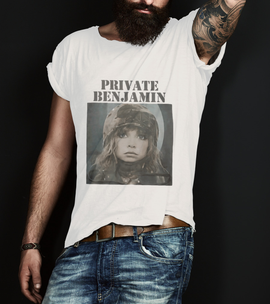 Private Benjamin Goldie Hawn 1980s Movie Iconic Military T-Shirt