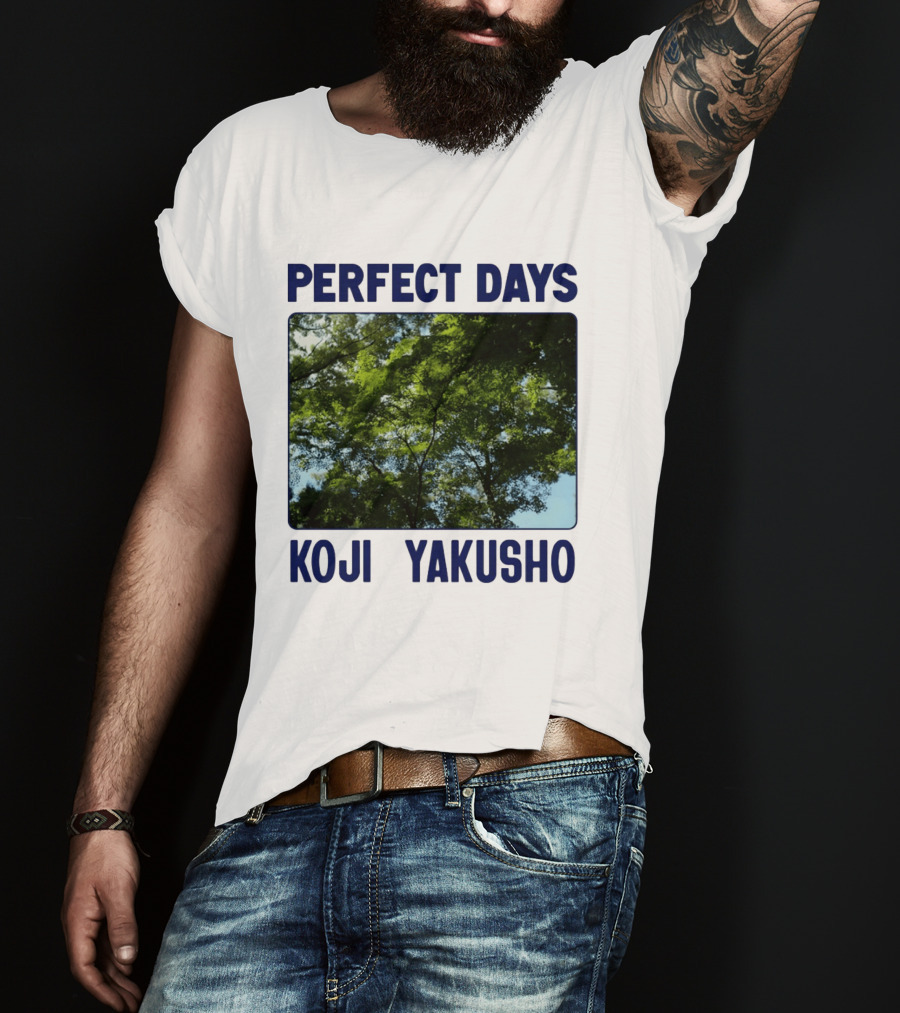 Perfect Days Koji Yakusho Forest Scene T-Shirt