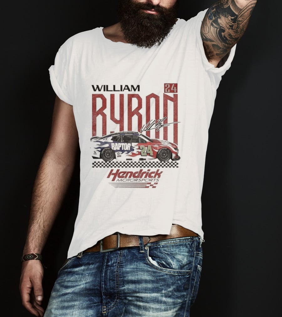 William Byron 24 Hendrick Motorsports NASCAR 2026 T-Shirt