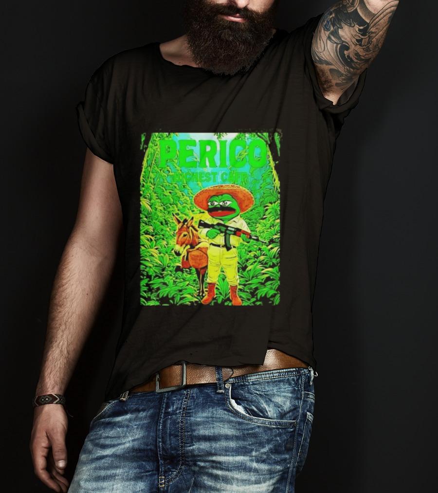 Perico Highest Caff Jungle Donkey Explorer T-Shirt