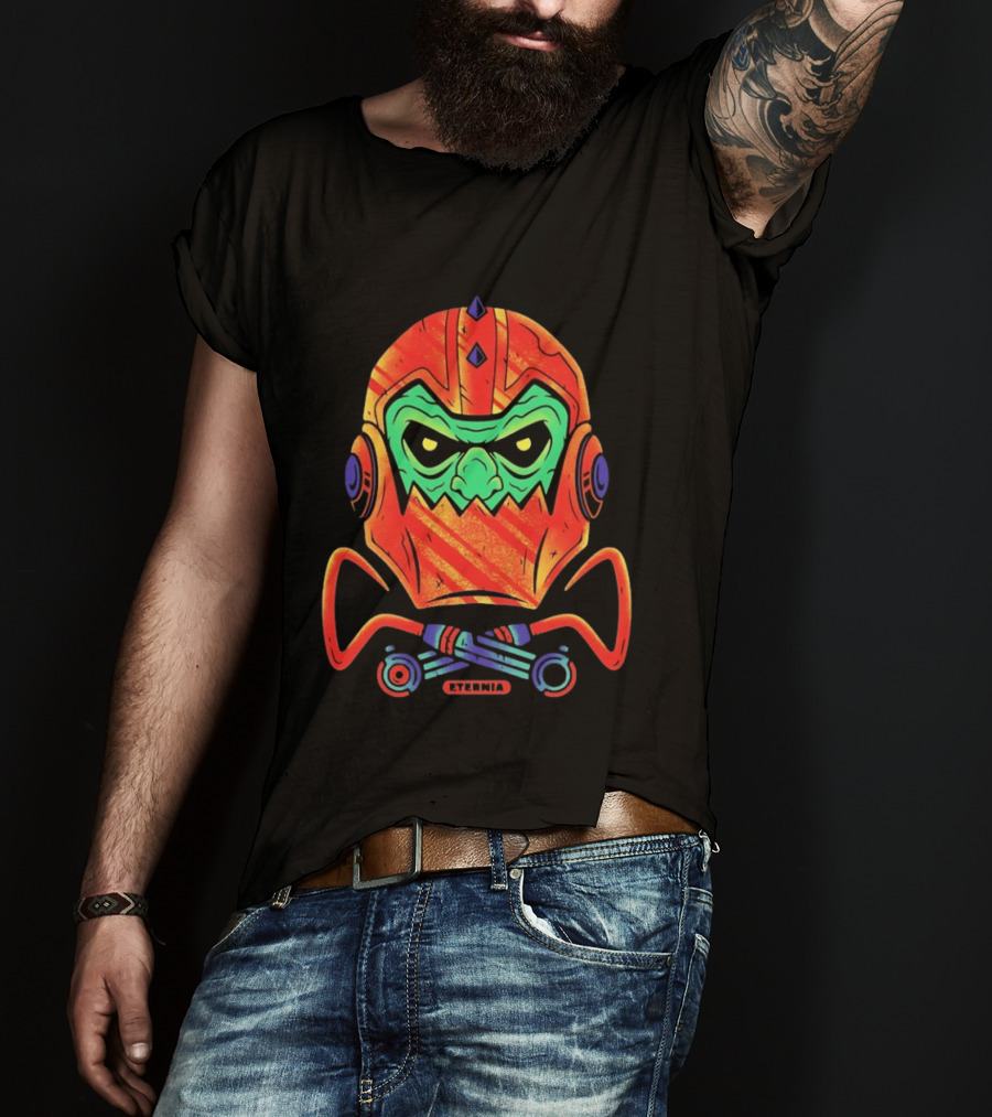 Trap Jaw Eternia Masters Of The Universe Retro Villain T-Shirt