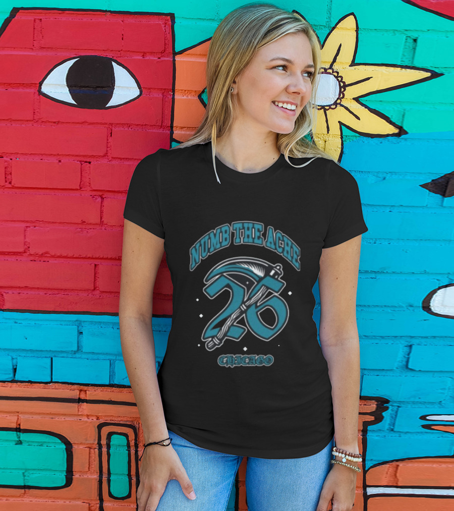 Vctms Store Numb The Ache 26 Chicago Basketball Jersey T-Shirt