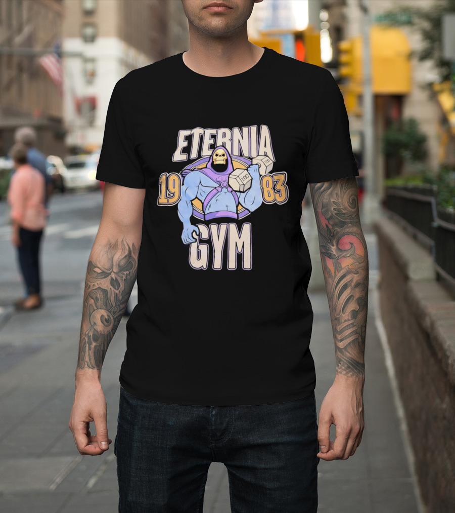 Eternia Gym 1983 Skeletor Masters Of The Universe T-Shirt