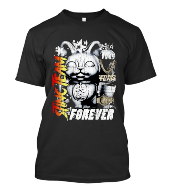 Stinc Team Forever Lucky Cat Bootleg Stinc Team Forever T-Shirt