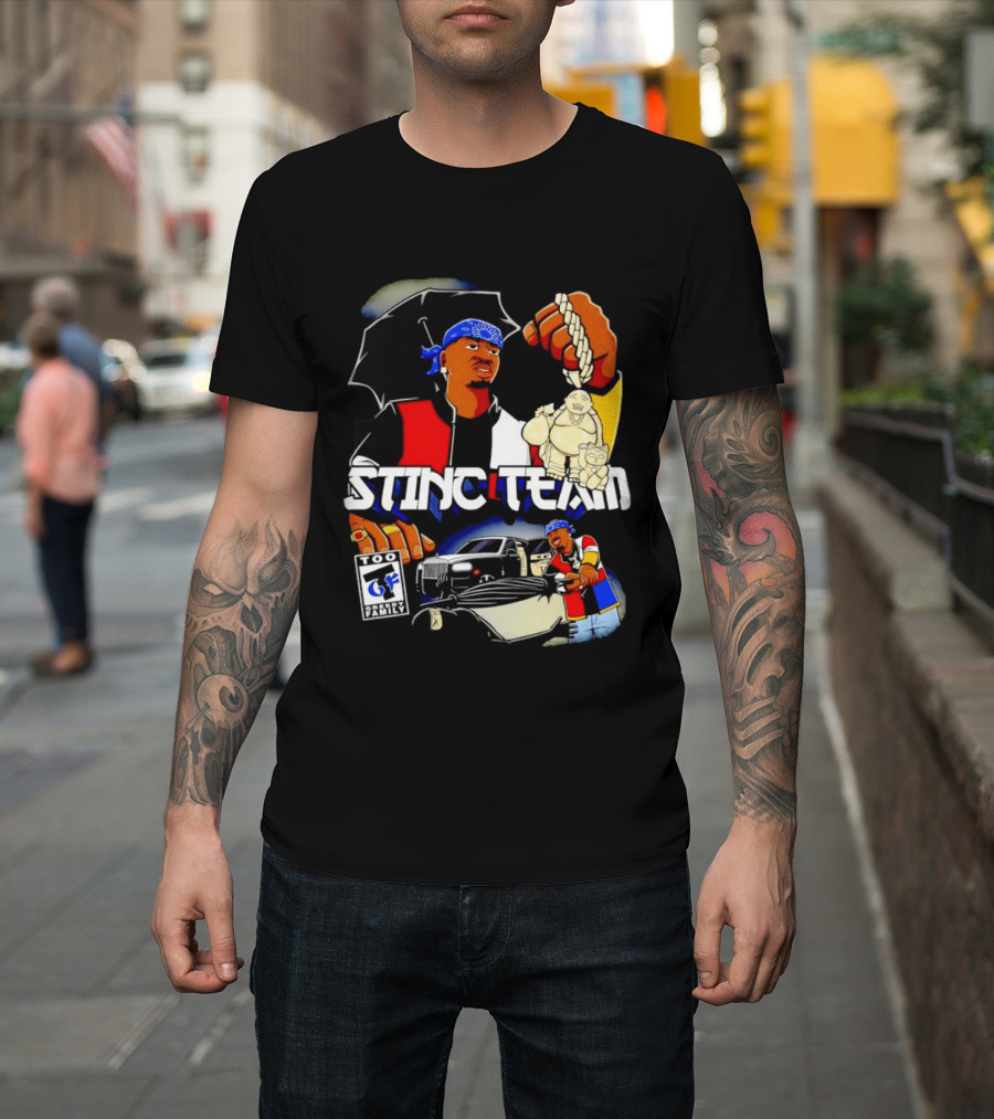 Stinc Team Too Greedy Family Urban Streetwear T-Shirt