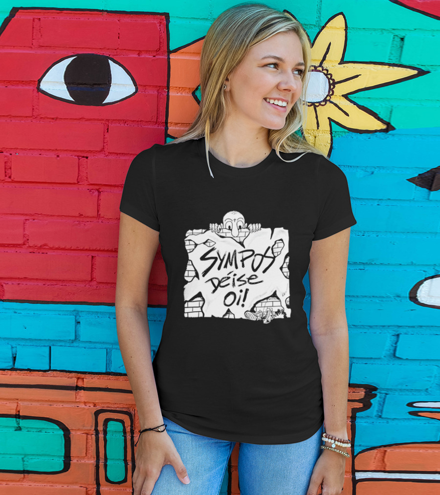 Sympos Deise Oi Skinhead Brick Wall Punk T-Shirt