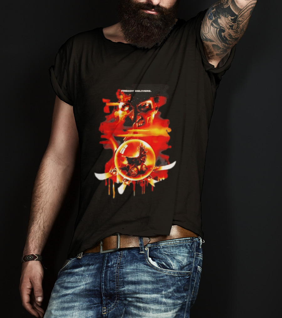 Freddy Krueger A Nightmare On Elm Street The Dream Child Freddy Delivers T-Shirt