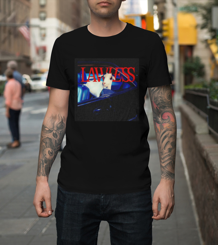 LAWLESS Goat In Car SB Driving T-Shirt