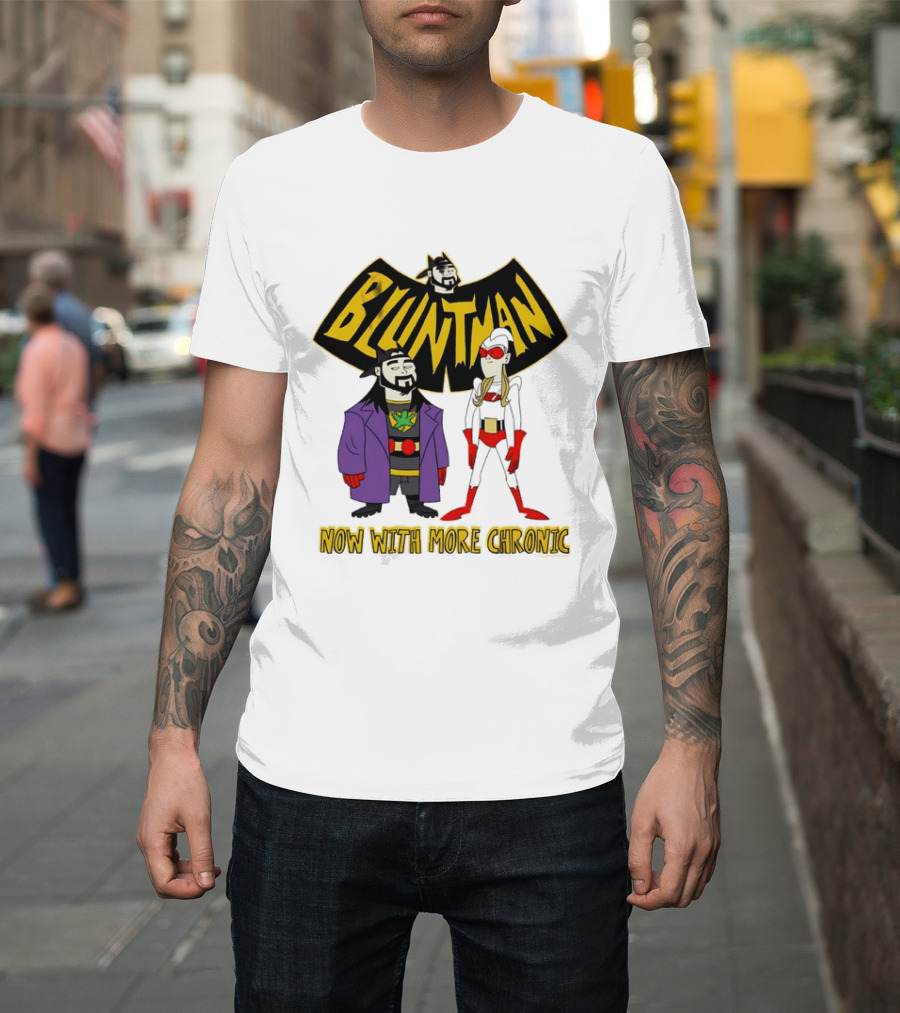 BLUNTMAN Now With More Chronic Jay And Silent Bob T-Shirt