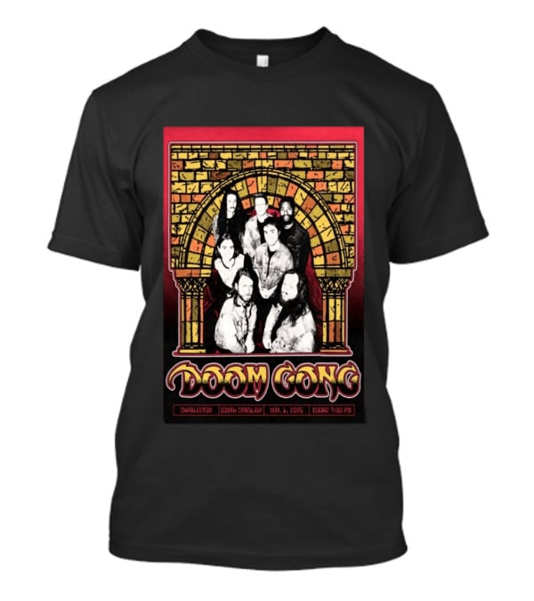 Doom Gong Charleston South Carolina November 1 2026 Concert 7:30 PM T-Shirt
