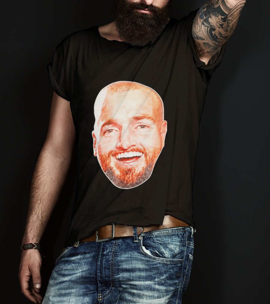 Post Malone Smiling Face Celebrity Image T-Shirt