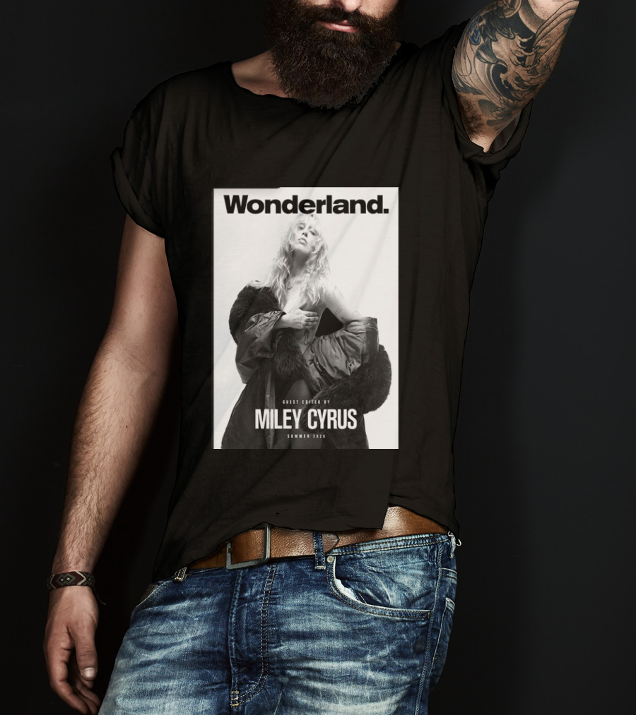 Wonderland Guest Edited By Miley Cyrus Summer 2026 T-Shirt