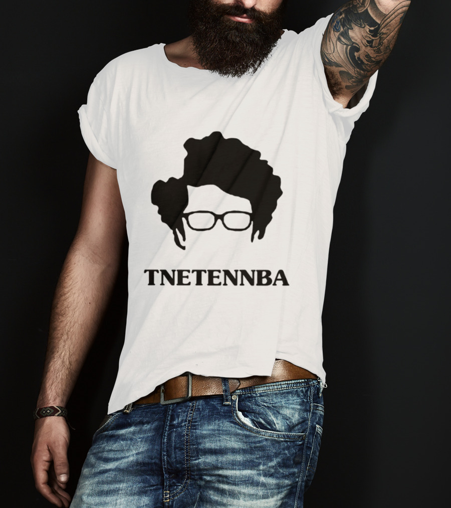 Tnetennba Maurice Moss The IT Crowd Black Glasses Hair T-Shirt