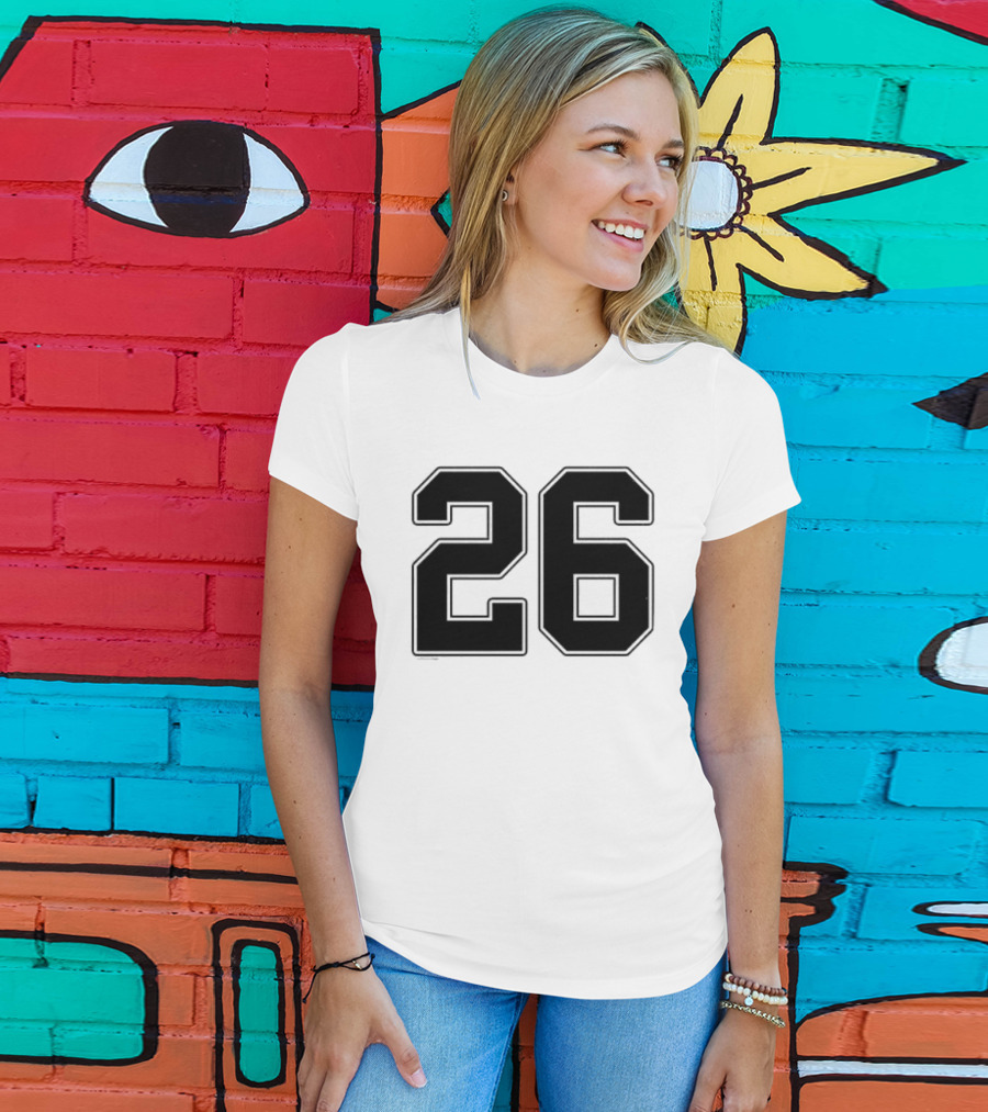 Minnesota Vikings Salute To Service 26 Name And Number T-Shirt