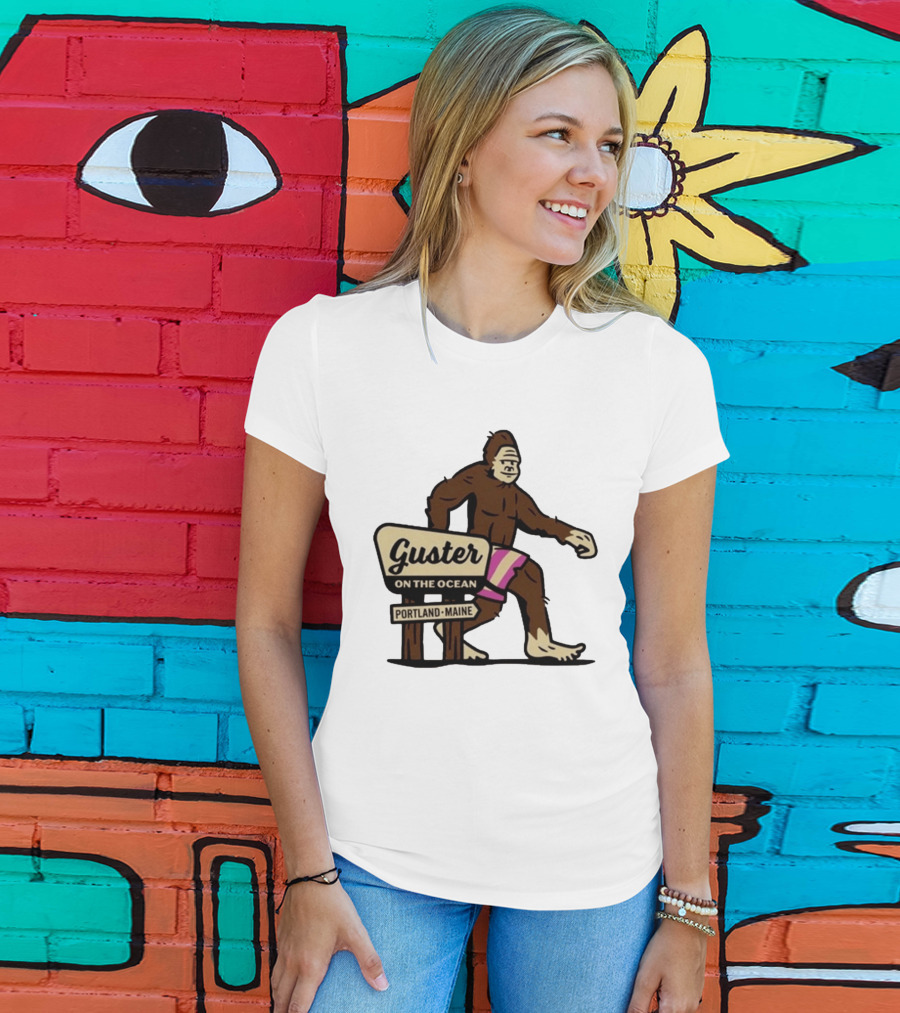 Guster On The Ocean Portland Maine Bigfoot 2026 T-Shirt
