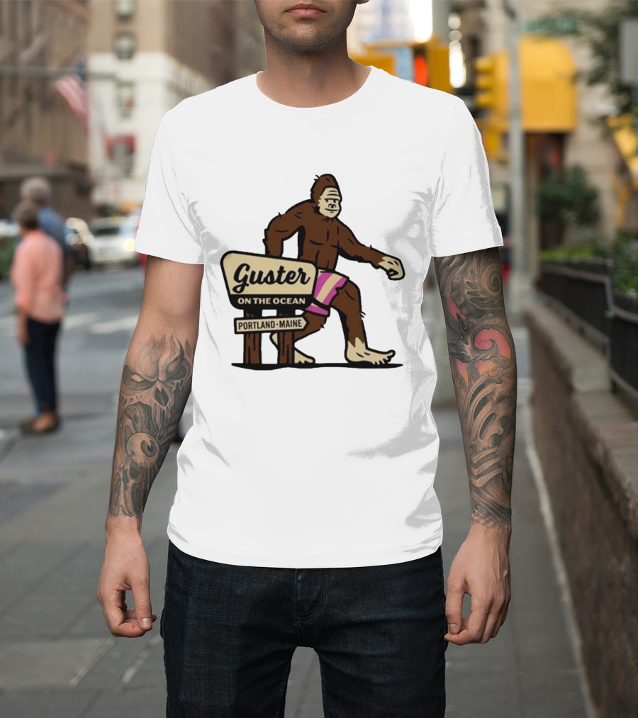Guster On The Ocean Portland Maine Bigfoot 2026 T-Shirt