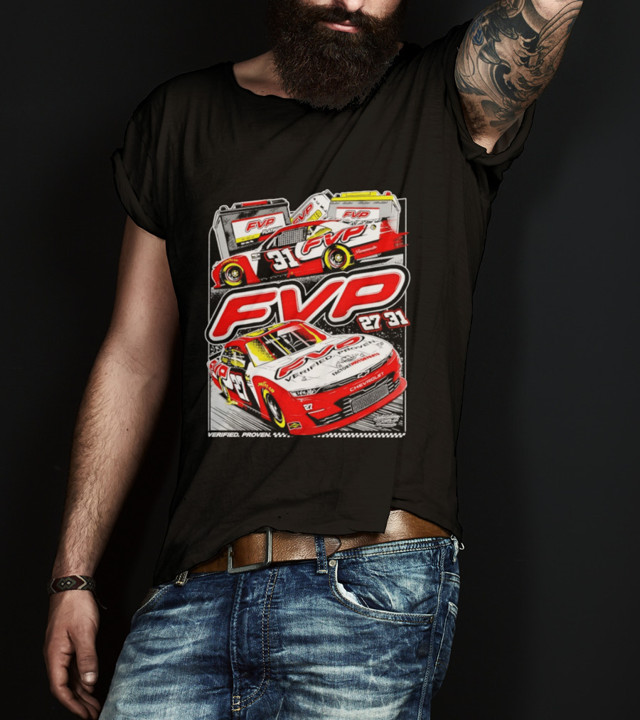 FVP Verified Proven Jordan Anderson Racing Chevrolet 27 31 T-Shirt
