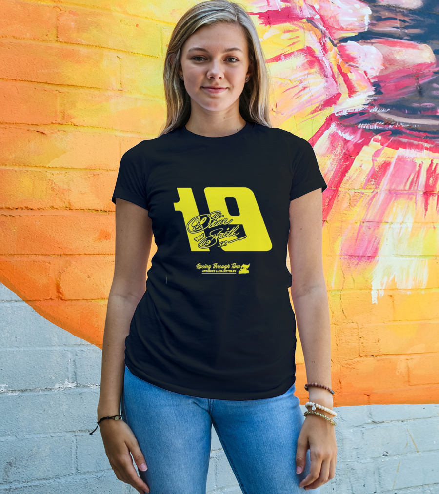 Steve Smith Sr 19 Racing Through Time Antiques Collectibles T-Shirt