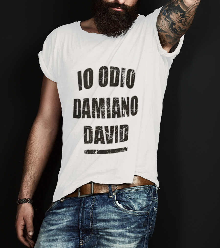 Trendy Io Odio Damiano David Emozione Ribelle Moda कूल T-Shirt