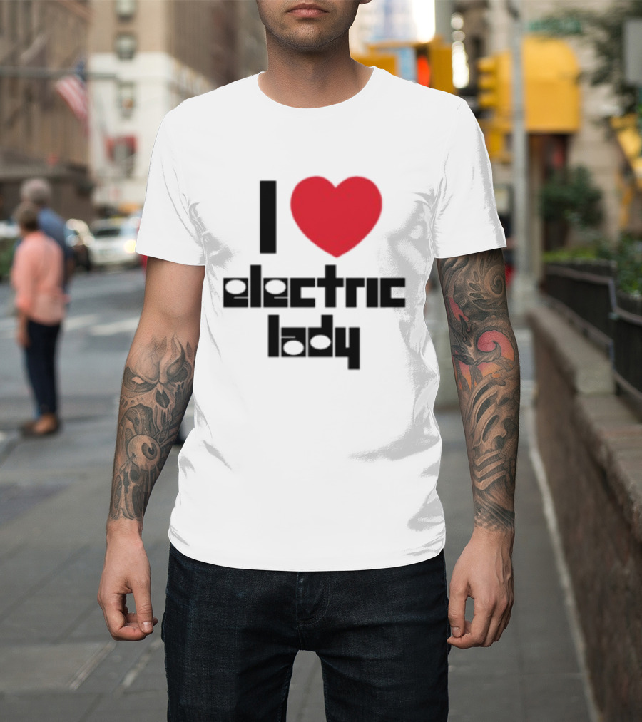 Electric Lady Studios Limited Release I Love Electric Lady T-Shirt