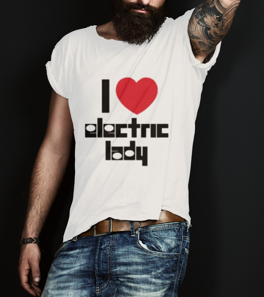 Electric Lady Studios Limited Release I Love Electric Lady T-Shirt