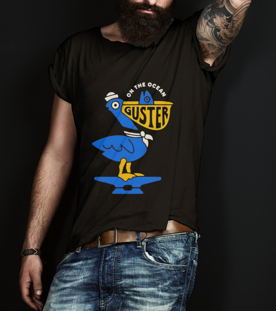 Guster On The Ocean 2026 Tour Pelican Sailor T-Shirt