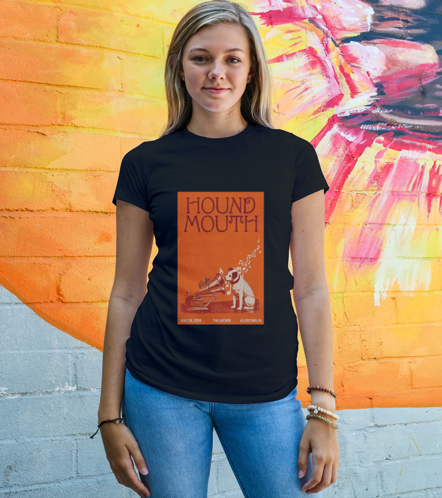 Houndmouth Allentown Pennsylvania Concert July 29 2026 The Archer T-Shirt
