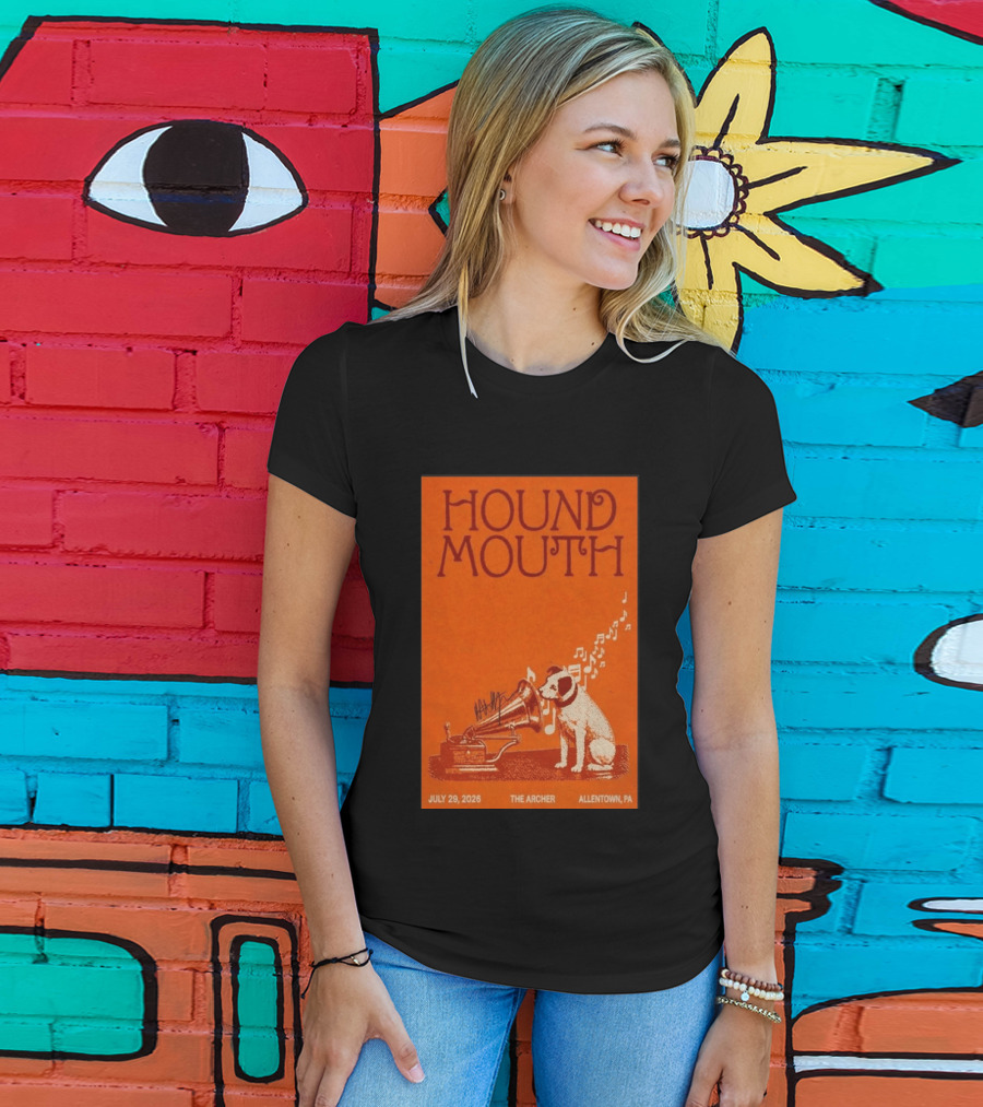 Houndmouth Allentown Pennsylvania Concert July 29 2026 The Archer T-Shirt